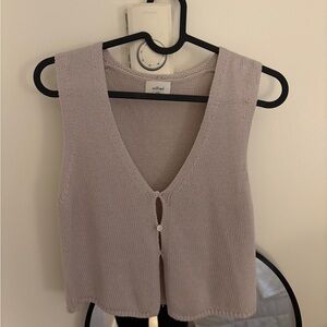 Wilfred basque sweater vest